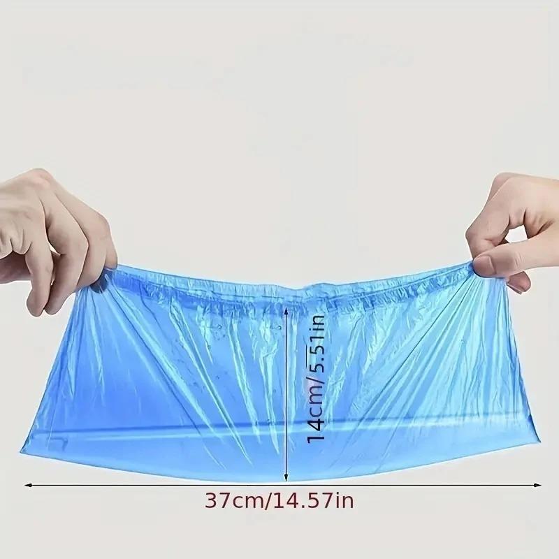 100/300PCS Disposable Waterproof Shoe Cover Plastic Non-slip Foot Cover Indoor PE Padded Shoe Cover