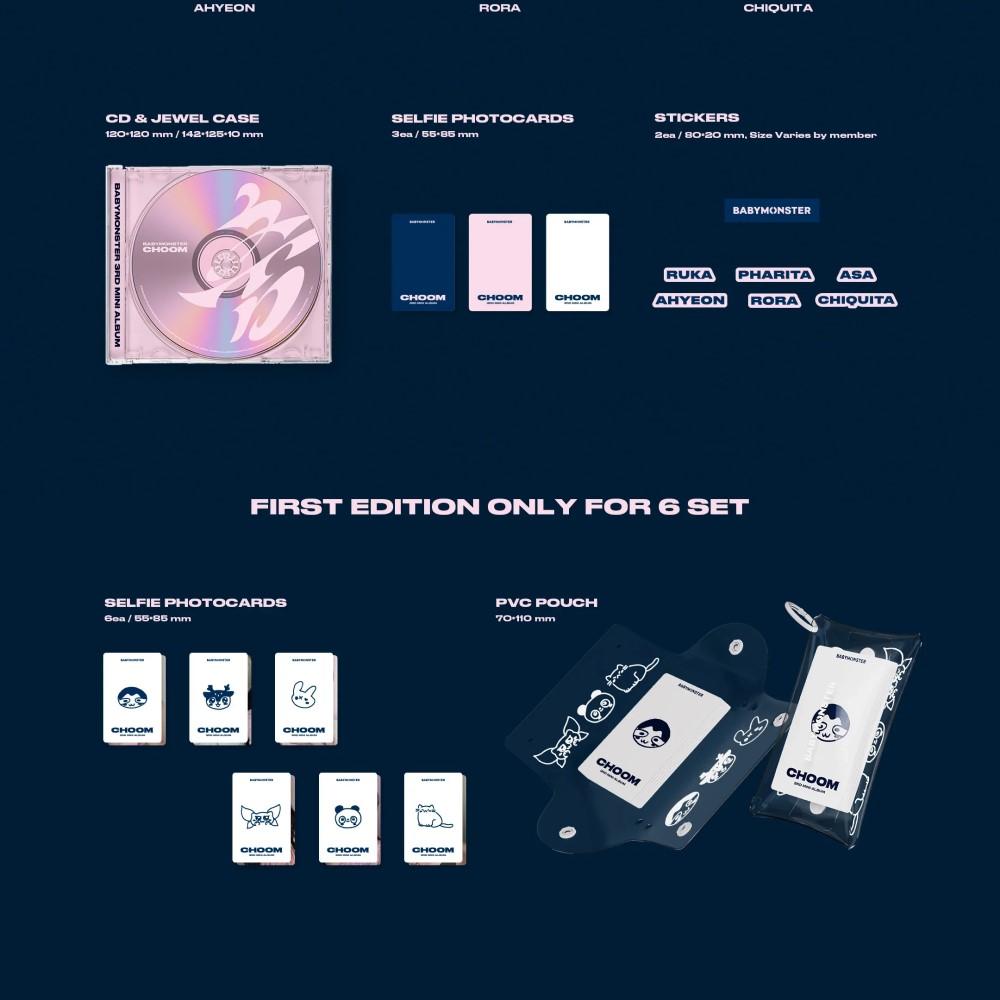 BABYMONSTER [CHOOM] 3. Mini-Album JEWEL