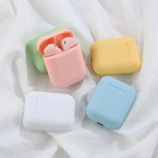 inPods12 Macaron Wireless Bluetooth-compatible 5.0 Touch Control Sports Earphones Earbuds
