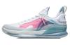 Speed 7 Premium Basketball Shoes Men's Low Top White/Blue/Pink ABAR017-3