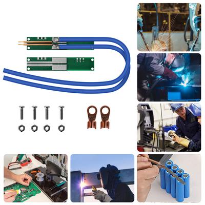 Spot Welding Pen Adjustable Copper Spot Welding Pen Multifunctional DIY Solder Pin Antioxidant Fire Prevention for 18650 Battery