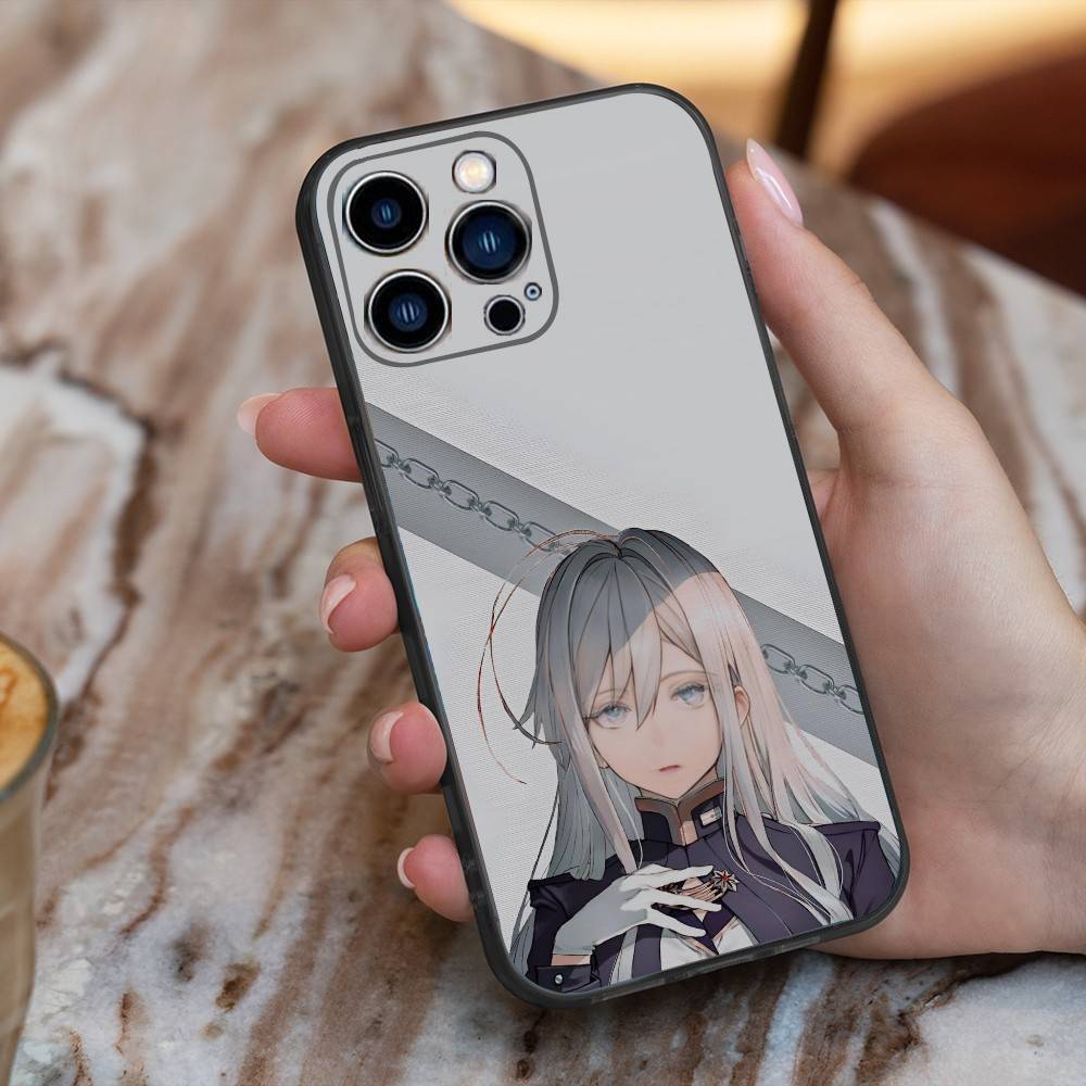 1 Stück Klassisches Anime 86 Eighty Six Mode Handyhülle Silikon Weich Für IPhone 16 15 14 13 12 11 Plus Pro Max Plus