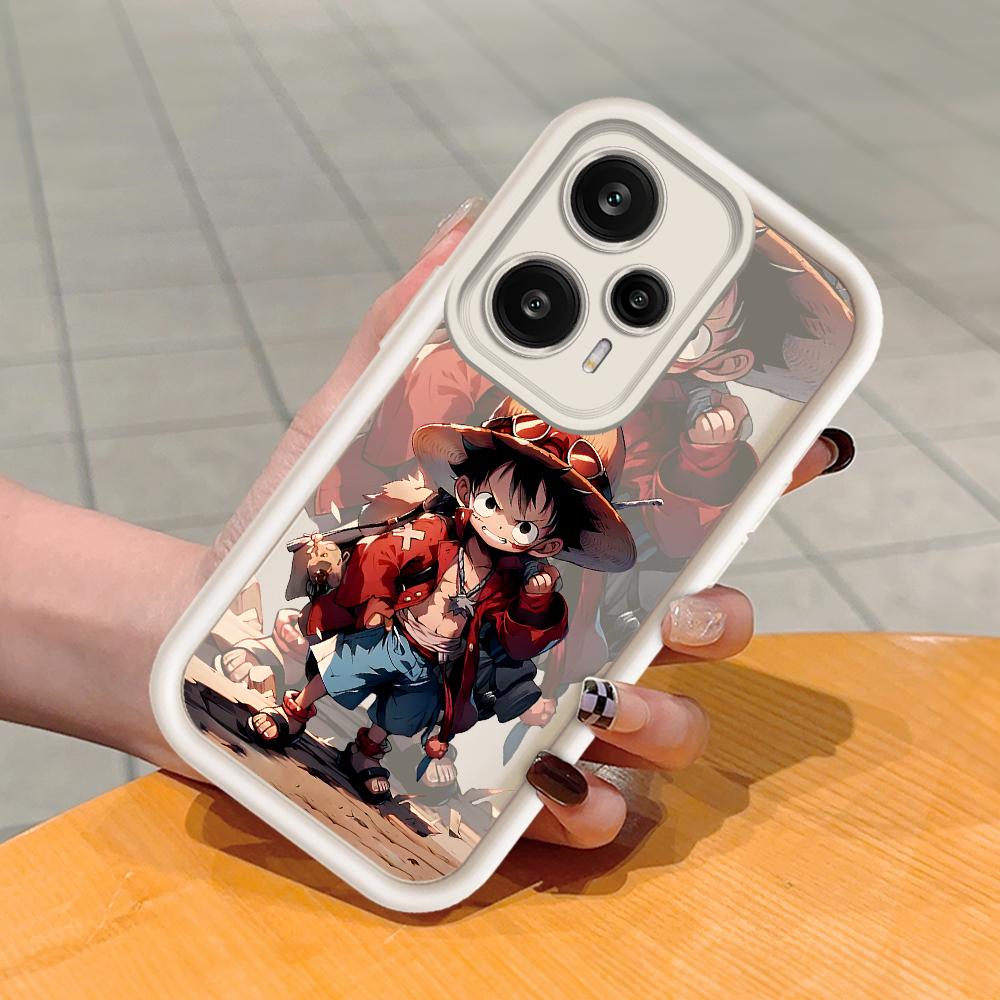Mäkký silikónový štvorcový rebrík so vzorom tlače Púzdro telefónu s úplným krytom na fotoaparát Gumené puzdro odolné voči nárazom pre Xiaomi Redmi