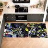 Doctor Valentino Rossi Kitchen Floor Mat Long Strip Mat Antislip Machine Washable Suitable For Bathrooms Laundries Home Decoration Carpets