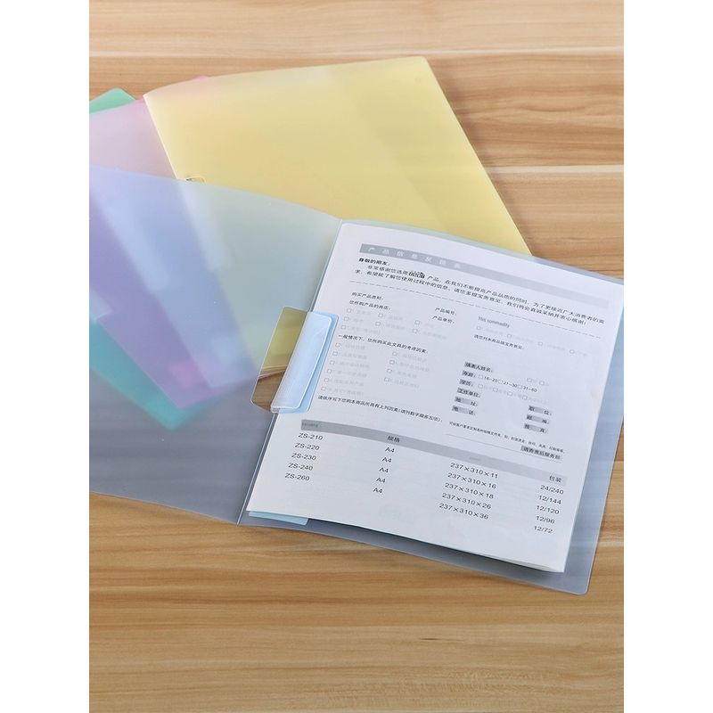 Report Cover Student Swing Clip Folder File Binder Pull Side Clip Report Cover Pull Clip Storage Clip Organize Folders Business Office Office Supplies