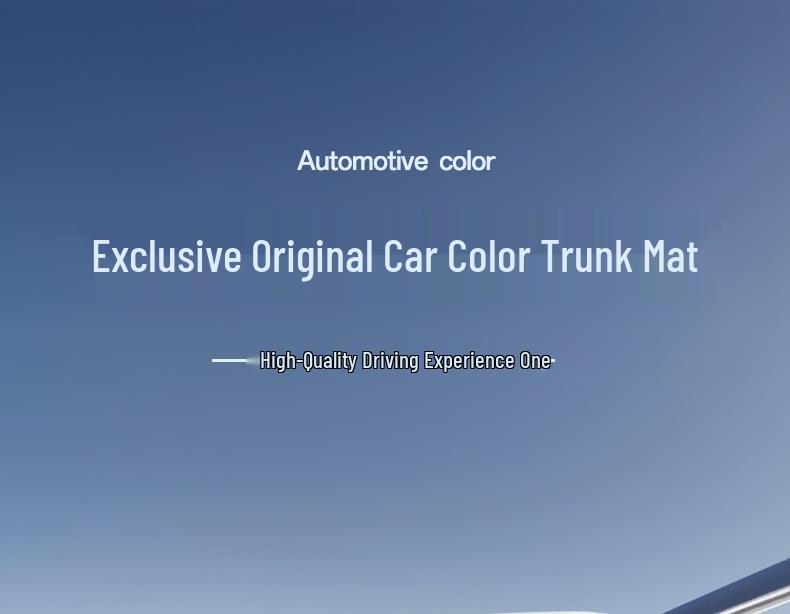 2025 Galaxy M9 Trunk Mat: Full Coverage Tail Box Mat for Geely Galaxy M9 - Car Interior Decoration