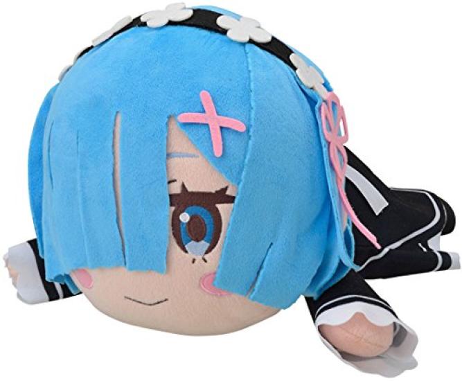 

Movic Life in Another Mega Jumbo Lying Plush Rem ReZERO -Starting World- синий