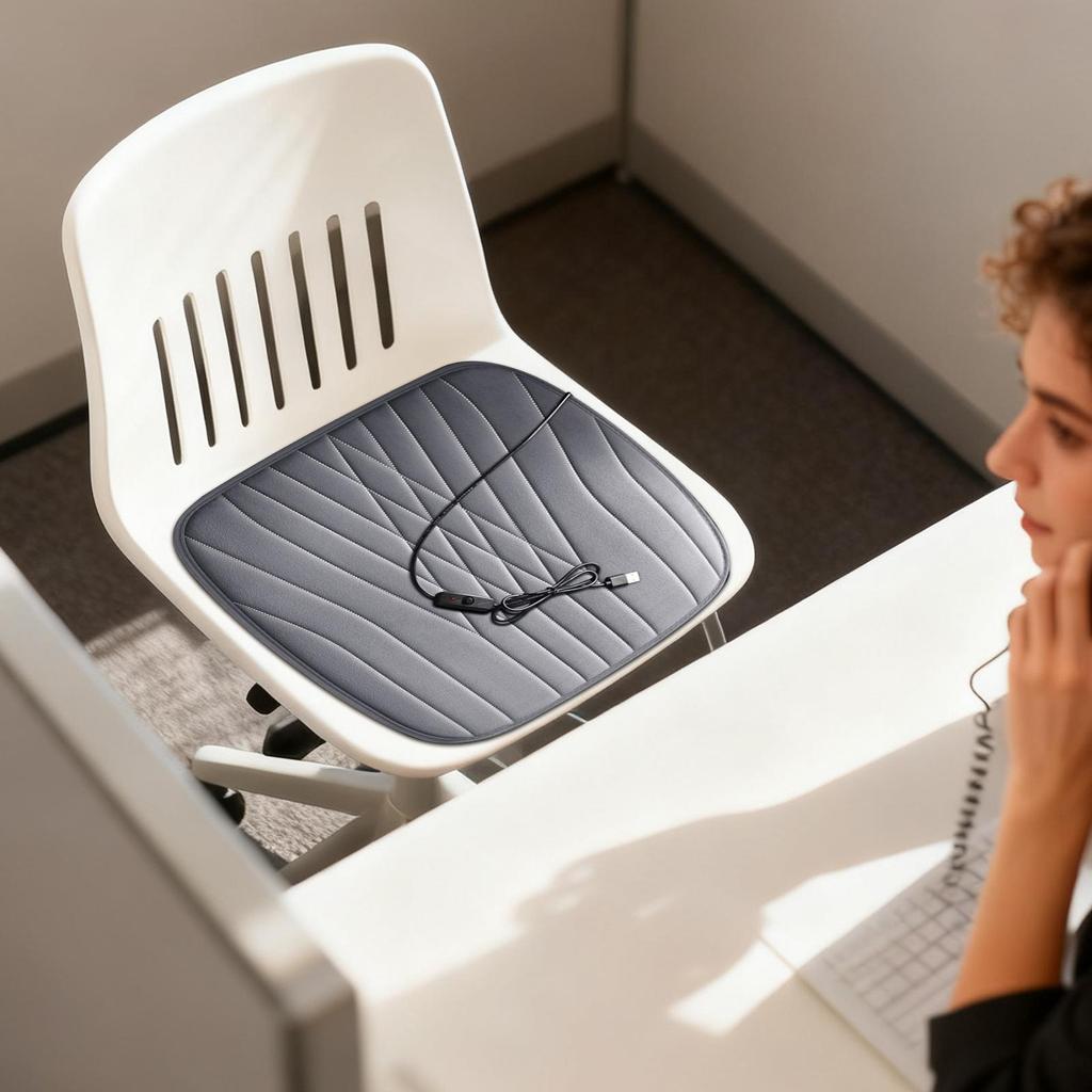 Car Seat Warmer Non-Slip Bottom Automotive Chair Warming Device Fast Heating Pad Seat Warmer For Suv Rv Truck Vehicle Auto Sedan