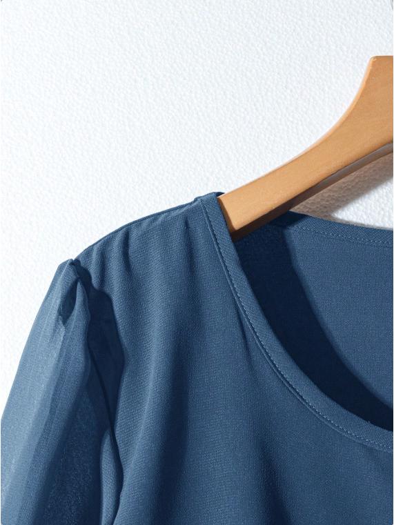 Available 2025: Versatile Summer Elegant Long Sleeve Chiffon Shirt