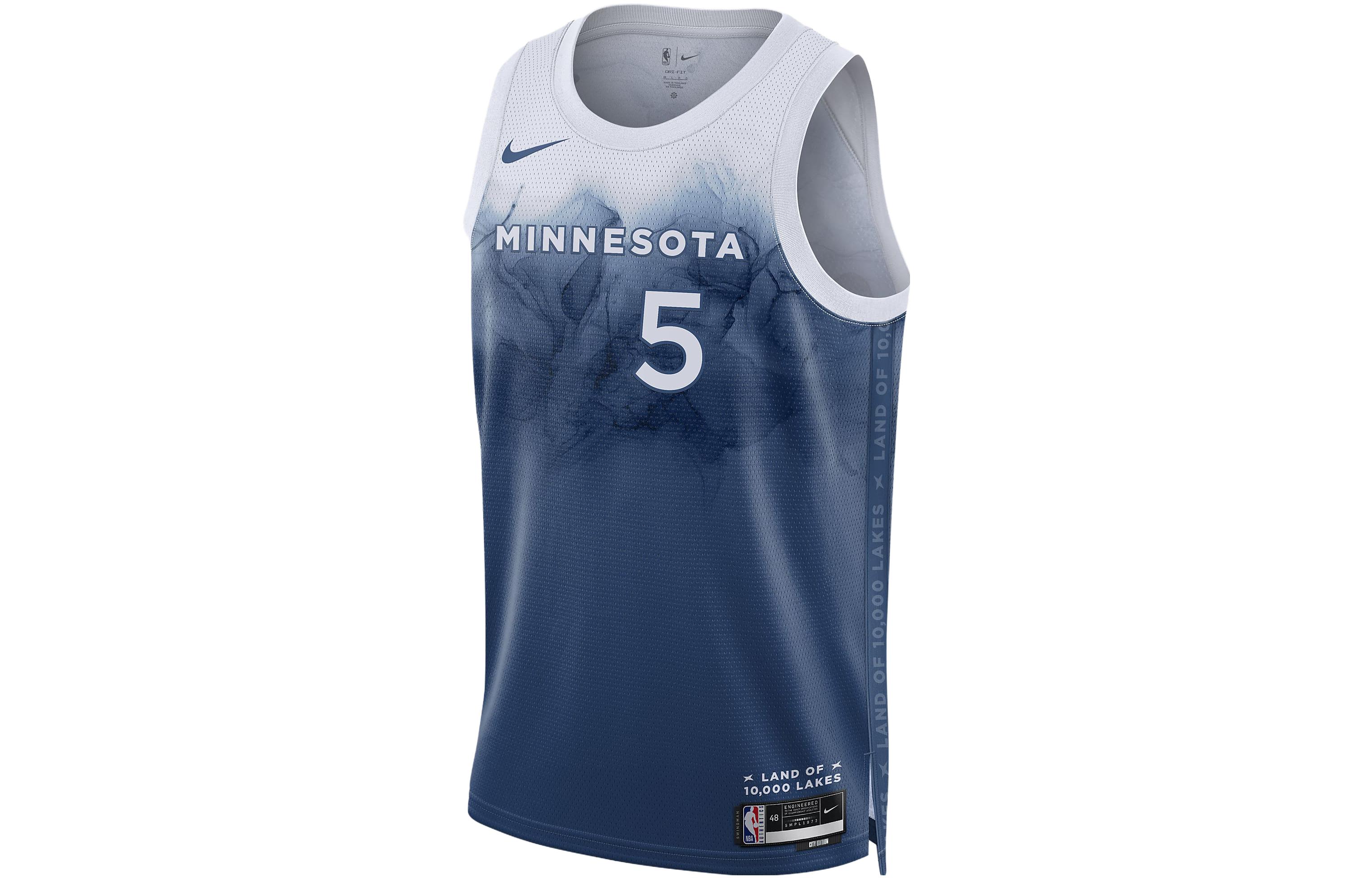 Джерси Nike Minnesota Timberwolves Энтони Эдвардс 2023 City Edition DX8510-481 L