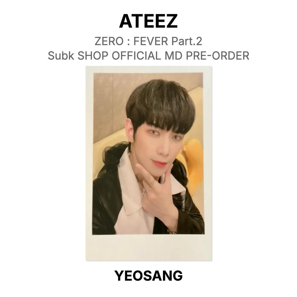 ATEEZ NULL : FEVER Teil 2 Subk SHOP OFFIZIELL MD VORBESTELLUNG Offizielle Fotokarte