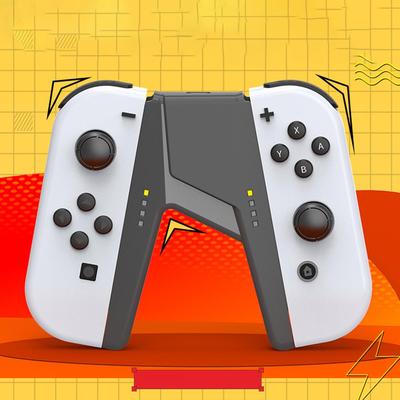 Bracket Charger Holder for Joy Con, Professional Compatible with Joy Con Grip, Portable Gaming Comfort Grip Handle Bracket for Joy Con Accessories