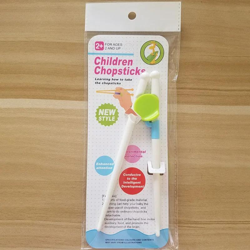 1 Pair Cute Chopsticks Kids Baby Beginner Practical Chopsticks Easy Fun Learning Training Helper Chopstick Chinese Food Tools