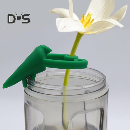 Plant Propagation Buddy Bird Shape Stem Holder Plant Hugger Indoor Flower Support Plant Holder for Cuttings Shoots Hydroponic Plants