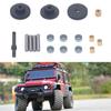 Heavy Duty Steel RC Car Transmission Gear Set with Shaft Motor Gear for Traxxas TRX4M 1/18 RC Car