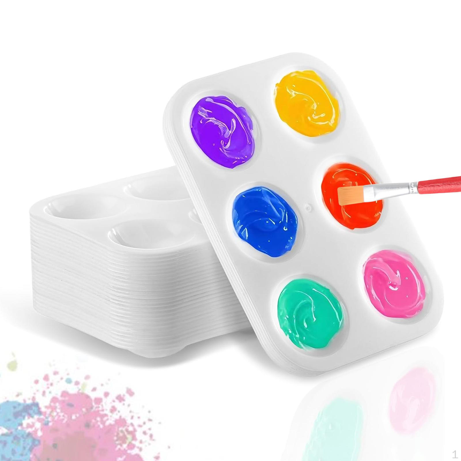 

20x Палитры для краски Художественные принадлежности Многофункциональные палитры для рисования для вечеринки