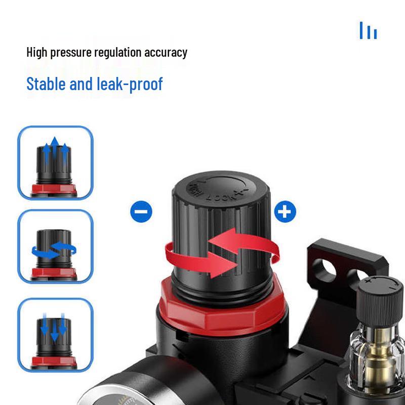 Andatong AFC2000 Pneumatic Air Filter Regulator Lubricator (FRL) Unit