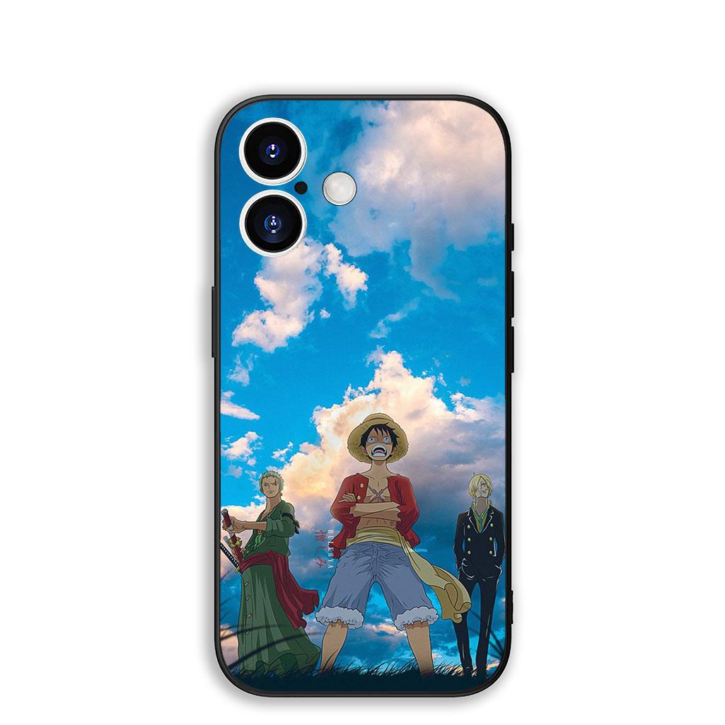 

for Samsung Galaxy A56 A26 A36 A10 A20 A30 A31 A32 A50 A55 A52 A53 A33 A12 A14 Phone Case One Luffy Pieces Roronoa Zoro Sanji Galaxy A52