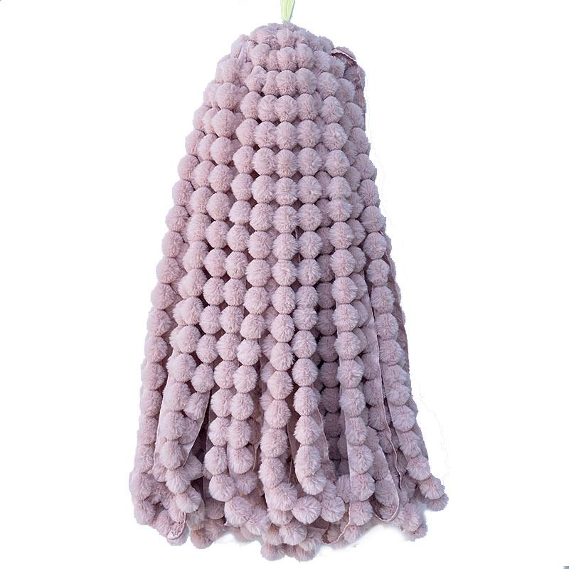 5/10M Faux Rabbit Fur Hairball Ribbon For Handmade DIY Sewing Tops Stage Costume Fluffy Trim Breathable Cuff Plush Strip