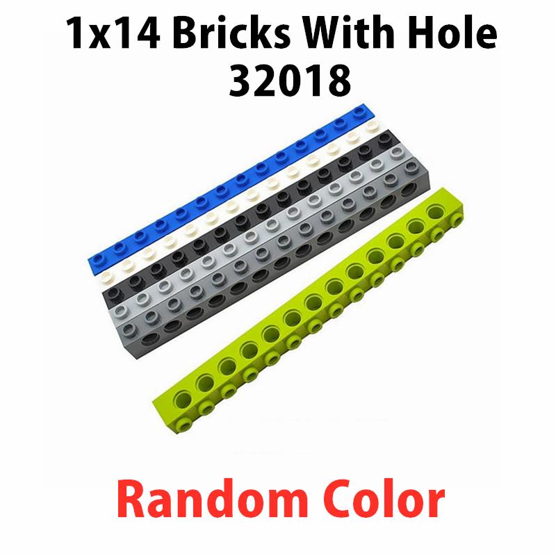Cărămizi Tehnice cu Gaură Groase Creative Piese Accesorii Cărămidă MOC Compatibile 3894 3702 2730 3895 3703 Jucării Blocuri de Construcție