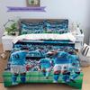 Erling Haaland Pattern Bedding Home Decoration Birthday Gift ( 1 Duvet Cover + 2 Pillowcase, Without Core),fan Merchandise.