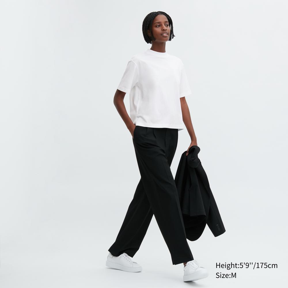 

UNIQLO AIRism Хлопок с коротким рукавом