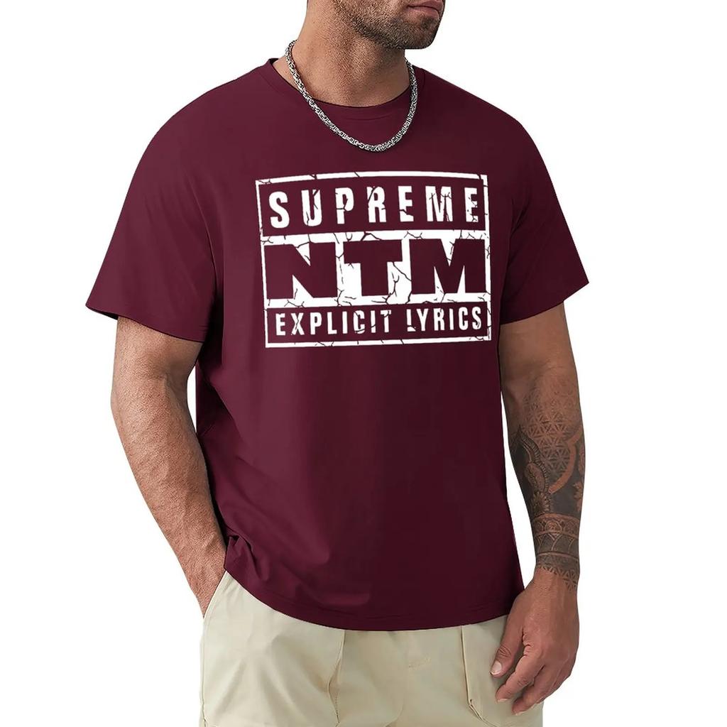 NTM T-Shirt T-shirt short Aesthetic clothing plus size tops t shirts for men