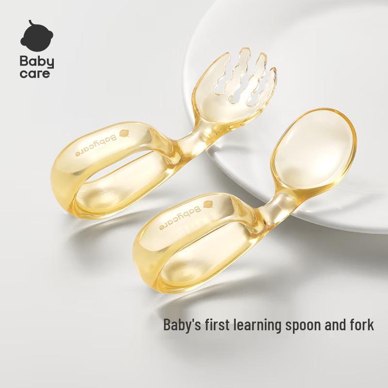 

babycare Эргономичная ложка для самостоятельного кормления младенцев