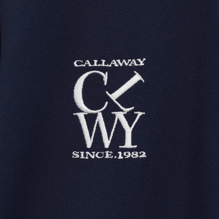 Callaway Long Sleeve Polo Shirt C25233100 Men's 3L Navy