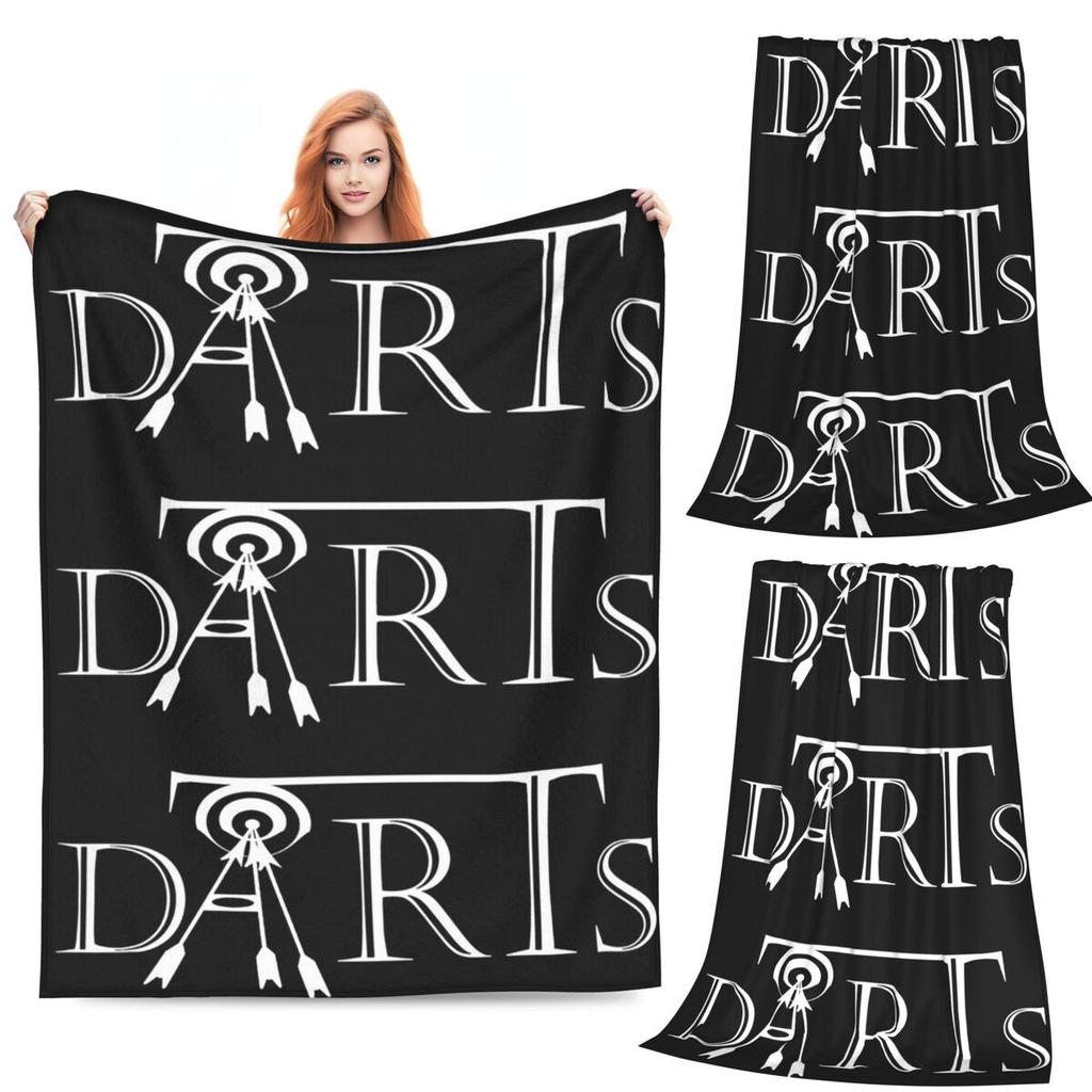 Dart Target Blanket Soft Warm Flannel Throw Blanket Bedspread for Bed Living Room Picnic Travel Home Couch