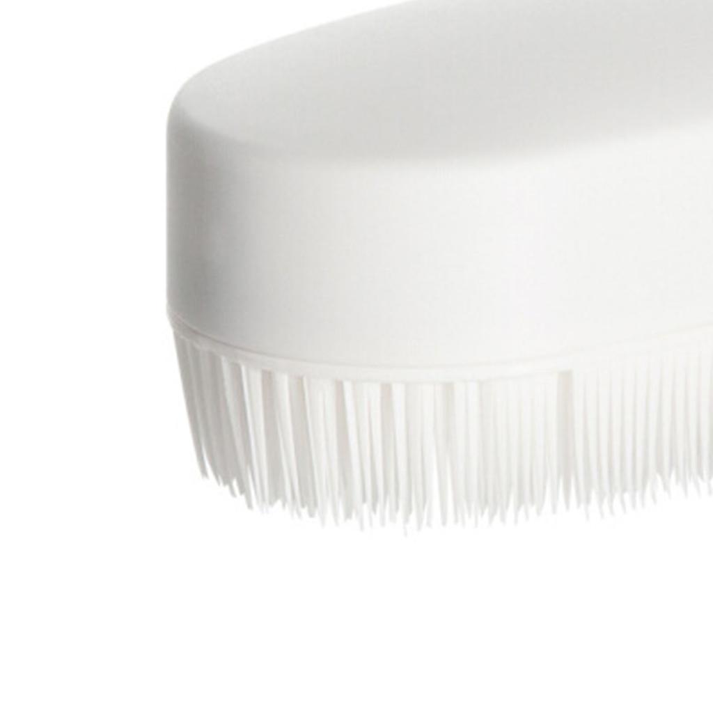 Laundry Brush Multifunctional Soft Bristles Household Detachable White Plastic Cleaning Brush