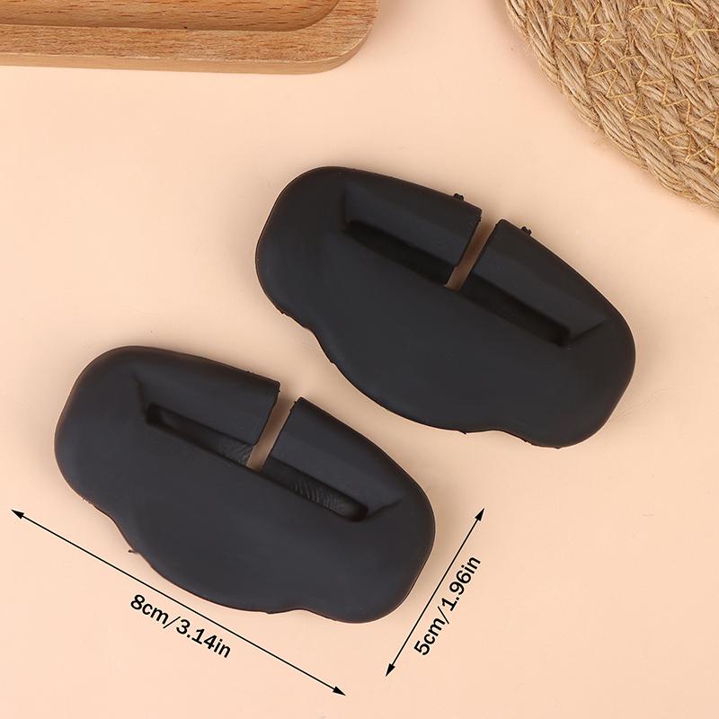 2Pcs Seat Belt Buckle Cover Anti-Scratch Rubber Car Seat Buckle Protector Clip Protection Cover Universal For SUV Sedan"