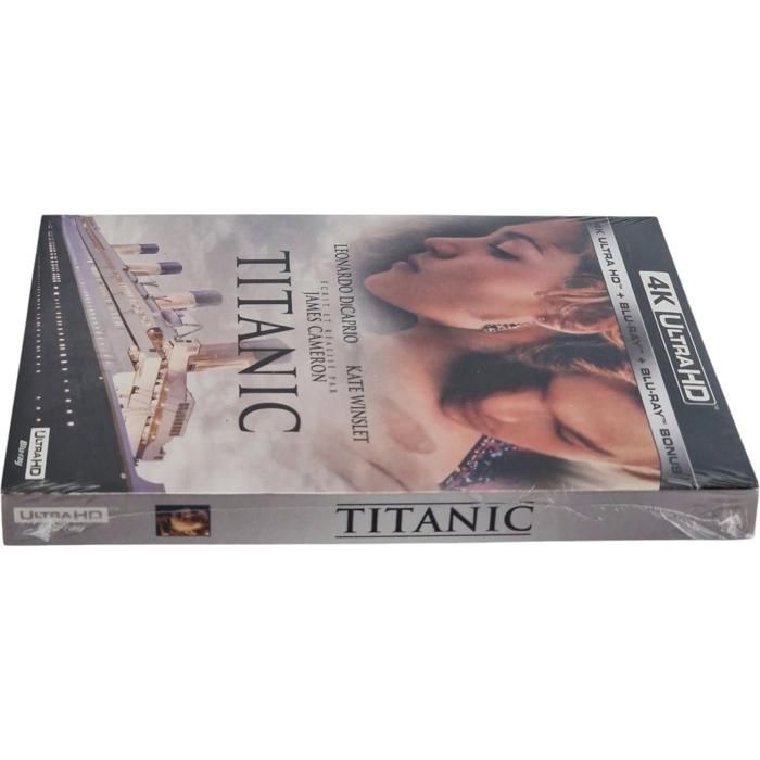 Titanic 4k ultra hd blu-ray bonus - 20th century studios