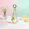 Pvc Floral Phone Lanyard With Crystal Pendant Handcrafted For Women And Men