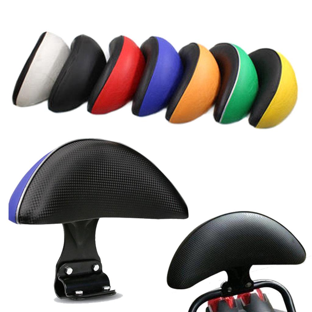 Adjustable Electric Scooter Motorcycle Seating Cushion with Backrest Pad Comfortable Support Easy Clean for Long Rides
