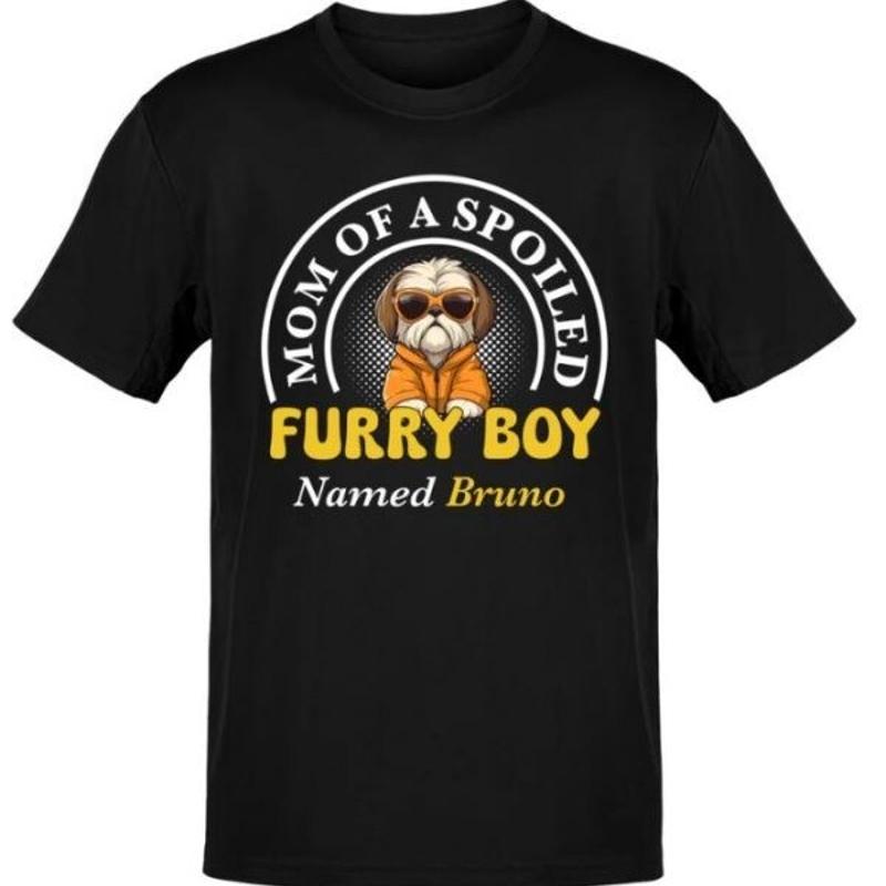 

Furry Boy Shih Tzu T Shirt 2025 Size S 5Xl 5XL різнокольоровий