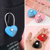 Baggage Suitcase Heart Shape Padlock TSA Customs Code Lock Combination Padlock Luggage Travel Lock