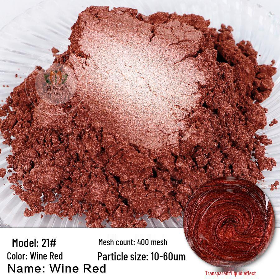 120 Color Chameleon Pearlescent Mica Powder for Epoxy Resin, Paint, and Watercolor