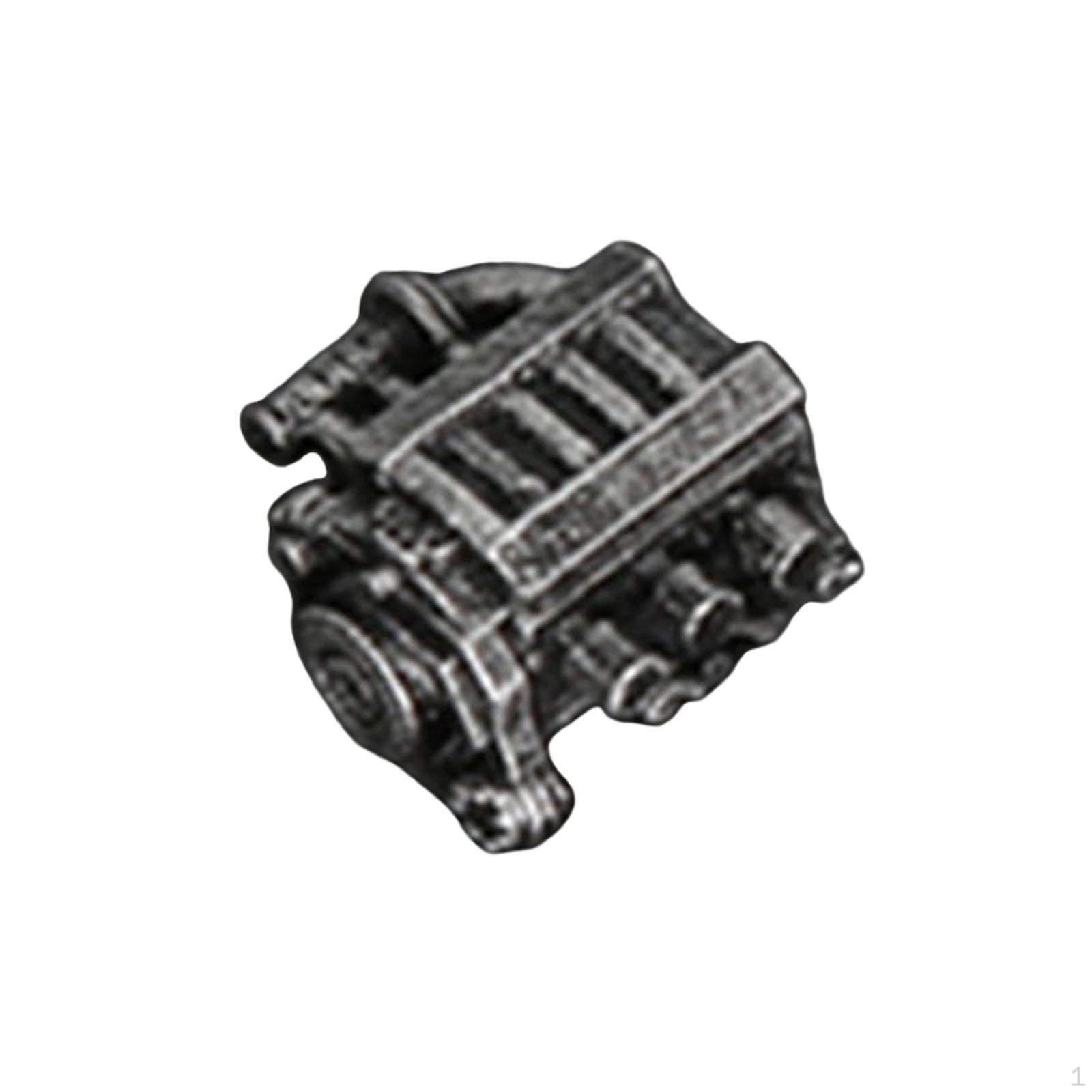 

1:64 Miniature Engine Model Ornament, Workshop Accessory, Scene Model, Classic Simulation Style D