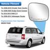 Szkło Lusterka Bocznego Podgrzewane Lewe Prawe Drzwi Lusterko Wsteczne Dla 2008-2016 Dodge Grand Caravan Dla Chrysler Town & Country