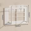 Selling Versatile Wall-Mounted Router & Set-Top Box Holder - No-Drill Multi-Purpose Storage Shelf With Practical Hooks