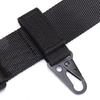 Belt Carabiner Key Chain Portable Detachable Dual Layer Heavy Duty Replacement Sticker Type Stylish Outside Keyring