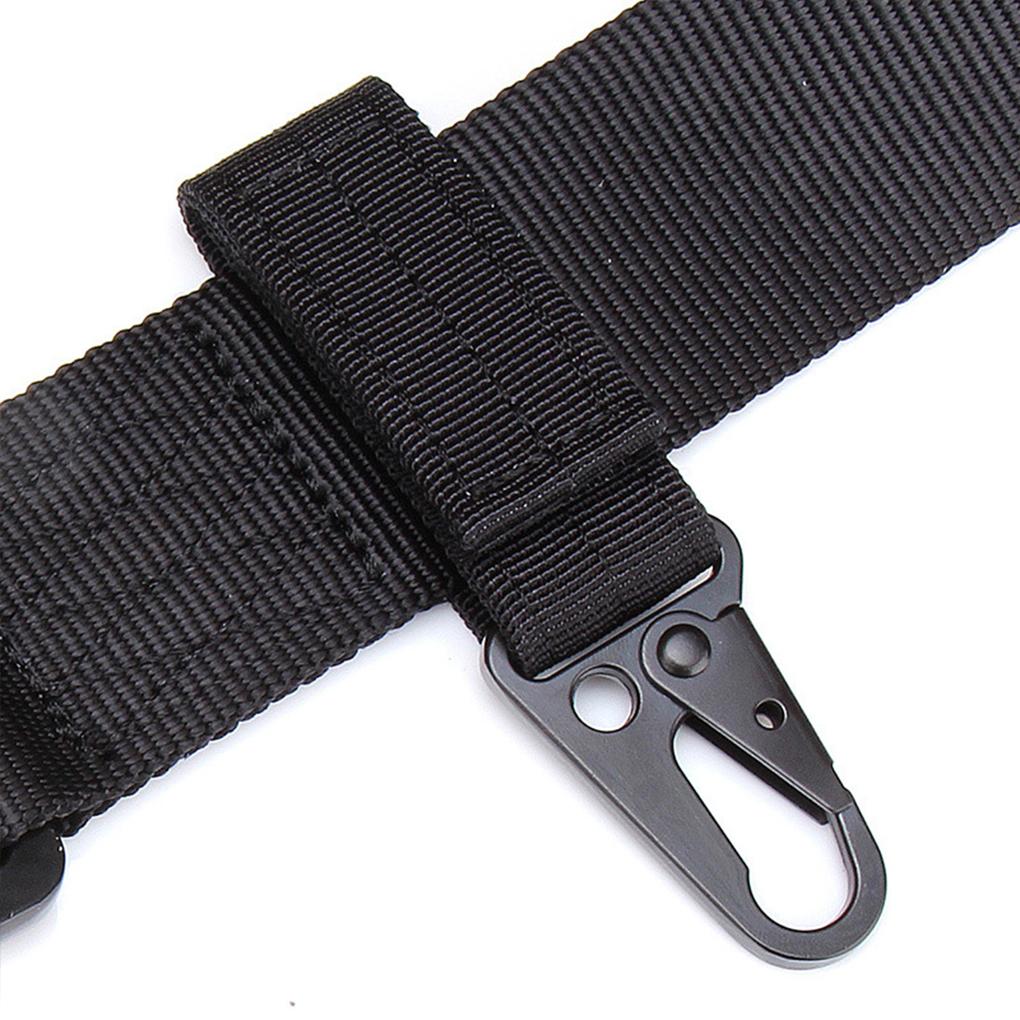 Belt Carabiner Key Chain Portable Detachable Dual Layer Heavy Duty Replacement Sticker Type Stylish Outside Keyring