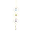 1pc Crystal Suncatcher Moon Stars Pendant Chain Pendant Room Window Hanging Decoration Dream Rainbow Gift Catcher