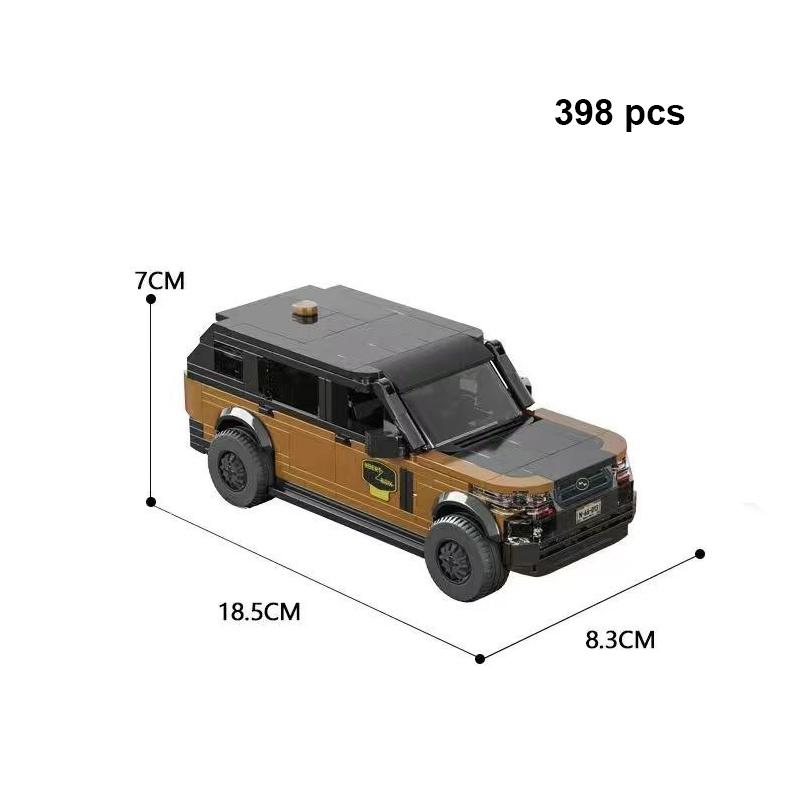 Bloques de Construcción de Coche de Ciudad de Velocidad de Carreras de Coches de Viaje Remolque Coche Deportivo Garaje MOC Vehículo Creativo Juguetes