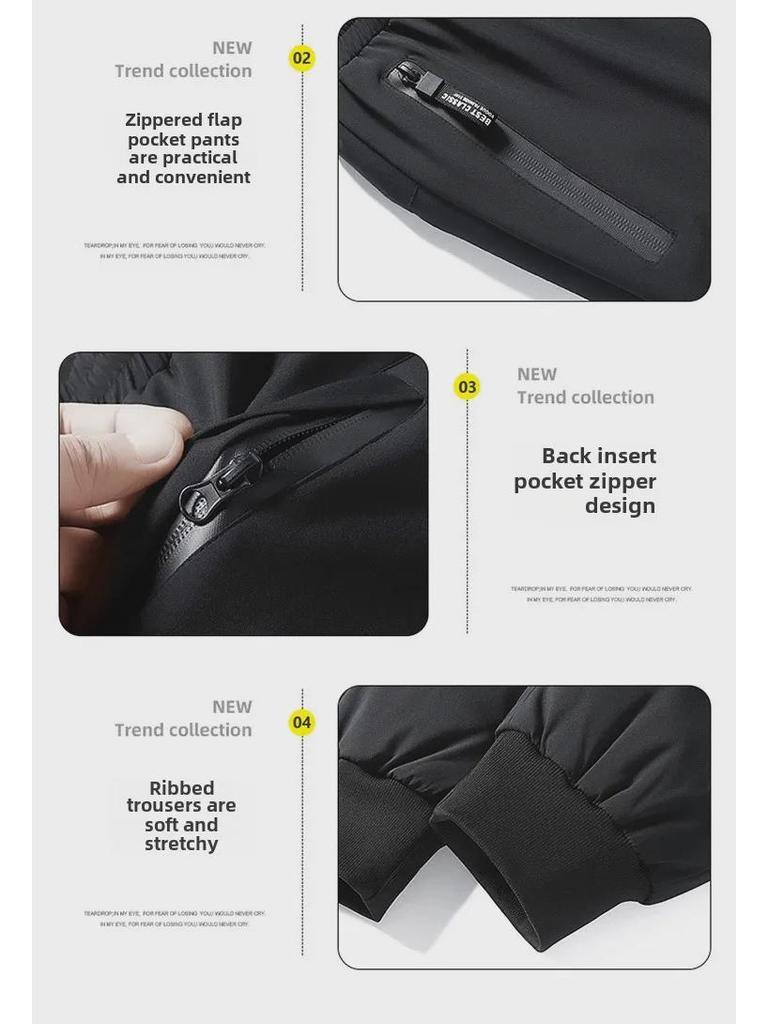 Wasserdichte Winterhose aus weißen Entendaunen für Herren – dick, warm, ölbeständig, ideal für den Einsatz im Nordosten der USA