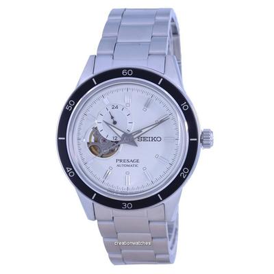 Presage Style 60's Open Heart Cream Dial Automatic SSA423 SSA423J1 SSA423J Ανδρικό Ρολόι