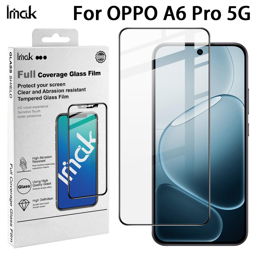 For OPPO A6 Pro 5G Glass IMAK Full Coverage Tempered Glass Film Pro+ Series 169mm