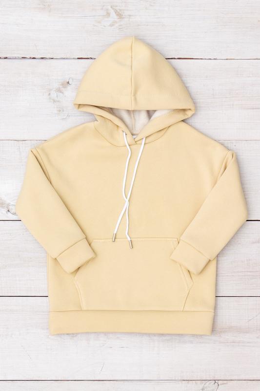 Hoodie (girls) – Solid Color, Fleece-Lined, Casual & Warm, Winter, 6394-025-5 HC