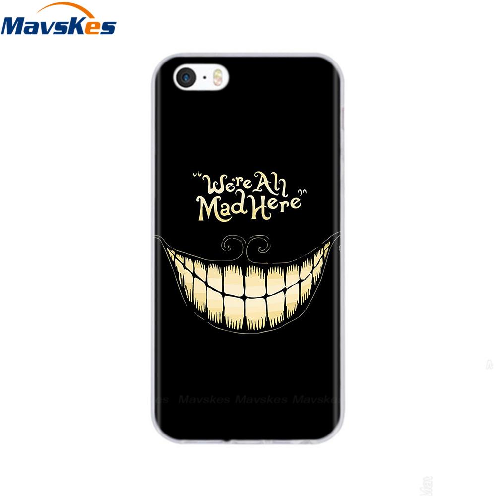 soft tpu case for iPhone 4 4s 5 5s SE 6 6s cute cartoon cat flower fashionable silicone phone case cover full protective coque
